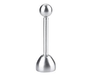 Tagliatore di Uova in Acciaio Inox, Strumento per Uova Sode e alla Coque, Pratico Separatore del Guscio, Accessorio da per Colazione Velocemente