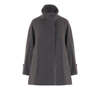 Tagliatore - Jole Wool Cape - - Jackets - Donna - Grigio - XS