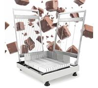 Tagliatrice a Filo Per Burro Ad Alta Resistenza Da 22x23,4 Cm, Macchina Per Tagliare Il Cioccolato, Dimensioni: 28*21 Mm, Taglio Preciso E Uniforme, Per Formaggio, Torte E Cioccolato a Cubetti