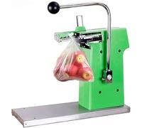 Tagliatrice a forma di U per imballaggi alimentari, pressione regolabile, include 2000 graffette, garantisce una tenuta efficace, ideale per supermercati e negozi di frutta