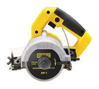 Tagliatrice a umido DeWALT DWC410-QS 110 mm 1300 W con lama diamantata