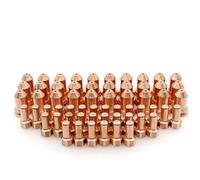 Tagliatrice al plasma, 60 pz PT-80 PT80 IPT-80 Taglio Al Plasma Torcia Elettrodo 1.3mm 1.0mm 1.2mm Punte 52558 51311.13 Torcia Al Plasma Ugelli Parti di Saldatura(1.2mm)