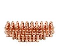 Tagliatrice al plasma, 60 pz PT-80 PT80 IPT-80 Taglio Al Plasma Torcia Elettrodo 1.3mm 1.0mm 1.2mm Punte 52558 51311.13 Torcia Al Plasma Ugelli Parti di Saldatura(1.3mm)