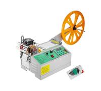 Tagliatrice automatica del nastro del panno del computer Coltello caldo e freddo Adesivo magico Tubo Cerniera Termoretraibile Strumento taglierina elastica