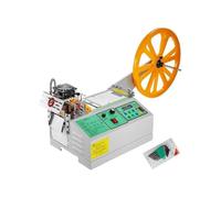 Tagliatrice automatica del nastro in tessuto for computer Coltello caldo e freddo Adesivo magico Strumento for taglierina elastica termoretraibile con cerniera for tubi