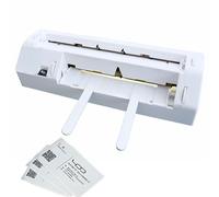 Tagliatrice elettrica per biglietti da visita, rilegatrice automatica per taglierina per biglietti da visita, taglierina per carta da ufficio da 300 g, può essere messa a punto, per abbigliamento