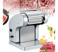 Tagliatrice elettrica per carne, affettatrice ad alta velocità 1400R/MIN, potenza 1100 W per carne cotta e cruda, funzione inversa, efficienza 100 kg/h, ideale per tagliare carne e verdure