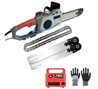 Tagliatrice elettrica per muri in Cemento, tagliatrice per muri a Catena diamantata con abbattimento della Polvere ad Acqua, per Granito, Cemento Armato Depth48cm