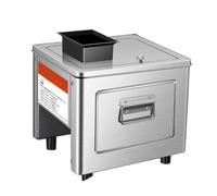 Tagliatrice elettrica per tritacarne, acciaio inossidabile 850W, affettatrice multifunzionale per carne a scatti, taglierina proteica 350 lb/h, tritare, fetta, carne a cubetti