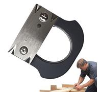 Tagliatrice per bordi per lavorazione del legno | Pialla di smussatura in legno per modanature e angoli,Pianatrice manuale in acciaio inossidabile di precisione per lavorazione del legno PVC curve e