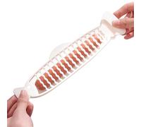 Tagliatrice per cani caldi, strumento di taglio a forma di pesce per salsicce | Accessorio da cucina per barbecue alla griglia pic-nic, all'aperto e giardino