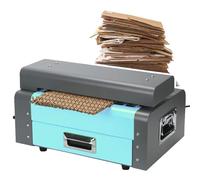 Tagliatrice per cartone per materiale da imballaggio fai da te - trasforma il cartone in ammortizzazione, larghezza massima 35 cm, velocità 5 m/min