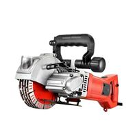 Tagliatrice per scanalature a parete - Potente strumento di scanalatura per calcestruzzo e cemento per il taglio di barre d'acciaio e mattoni in schiuma, 125-7200W