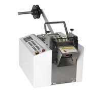 Tagliatrice per tubi elettrici per cavi, tagliatrice per microcomputer termoretraibile completamente automatica, precisione di taglio di precisione 0,1 mm, per tubi in gomma siliconica e plastica