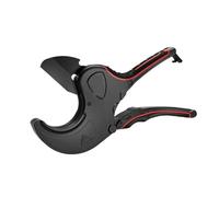 Tagliatubi 32mm-75mm Corpo In Lega Di Alluminio Forbici A Cricchetto Utensile Manuale For Il Taglio Tubi In PVC/PU/PP/PE Ampia Gamma Di Applicazioni(0-42mm)