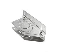 Tagliatubi a 45 gradi per tubi isolanti in schiuma, dispositivo di taglio di precisione in acciaio inossidabile per tubi di diametro 20-90 mm, taglierina isolante in gomma regolabile (A)