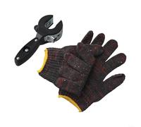 Tagliatubi a cricchetto 2 in 1 con lama in acciaio regolabile, taglia da 1/4" a 7/8" rame, PVC e metalli morbidi in spazi ristretti, manico ergonomico (nero)