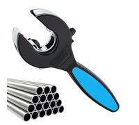 Tagliatubi a Cricchetto - Strumento Multifunzionale a Cricchetto per Uso Intensivo - Tagliatubi Compatto per Spazi Ristretti | Per Idraulici Edilizia Manutenzione Industriale E Tubi In Rame Alluminio