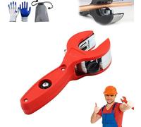 Tagliatubi a cricchetto, tagliatubi a cricchetto, set di cacciaviti a cricchetto rapido con una mano, taglia tubi in rame, per tubi flessibili, plastica rigida, tubi di scarico, PVC e acciaio