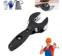 Tagliatubi a cricchetto, tagliatubi a cricchetto, set di cacciaviti a cricchetto rapido con una mano, taglia tubi in rame, per tubi flessibili, plastica rigida, tubi di scarico, PVC e acciaio