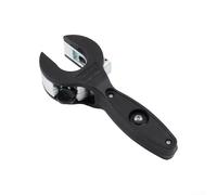 Tagliatubi a cricchetto, utensile for il taglio rapido di tubi con una sola mano, for tagliare acciaio inossidabile, rame e alluminio da 8-29 mm, for lavori domestici (nero)(Black)