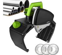 Tagliatubi Automatico Industriale, Tagliatubi in Acciaio Inox per Impieghi Gravosi, Taglia Tubi in Metallo/Pvc Da 15-220 Mm/75-400 Mm, Per Un Taglio Preciso E Veloce Delle Condotte,220mm