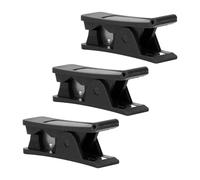 Tagliatubi in PTFE, set da 3 pezzi, strumento da taglio di precisione compatto e durevole, capacità da 1/8 a 3/4 pollici per tubi in plastica, nylon, PVC, tubi in PU e ABS (Nera)