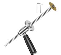 Tagliatubi interni - 304 in acciaio PVC - | 280 mm - Taglio granello | Lunghezza tagliatubi interno con profondità regolabile | Formazione del foro di misurazione impugnatura ergonomica per tubi