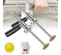 Tagliatubi interno per tubi in PVC, strumento di profondità regolabile in acciaio inossidabile per tubi in PVC da 3,8 cm a 20,3 cm, confezione da 2