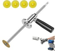 Tagliatubi Interno Per Tubi In PVC - Tagliatubi Interno Per Tubi In PVC, Profondità Di Taglio Regolabile Da 7 Pollici, Con Maniglia E 4 Dischi Diamantati