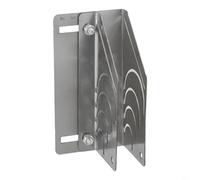 Tagliatubi isolanti in gomma a 45° per tubi in schiuma, regolabile, 60-90 mm, in acciaio inox, con guida di allineamento, argento