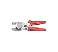KNIPEX Tagliatubi per guaine e tubi rivestiti cromata, 90 25 20