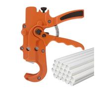 Tagliatubi per PVC - Tagliatubi Professionale 6-36 mm per Tubi/PE con Lama Rinforzata,Forbici Ergonomiche per Tubi PVC e PPR/, Ideale per Idraulici e Lavori Domestici