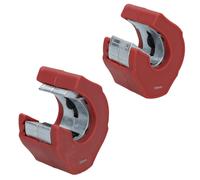 Tagliatubi per tubi inox in rame ad azione a cricchetto con una mano per 15 m...
