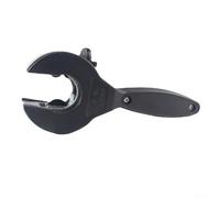 Tagliatubi professionale a cricchetto per 6 tubi da 23 mm, in acciaio inox, rame, alluminio, consente tagli rapidi e comodo utilizzo con una sola mano in spazi ristretti (rosso)