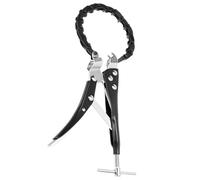 Tagliatubi regolabile con blocco a catena per un taglio efficiente tubi in PVC e acciaio con impugnatura comoda Strumento per tubi facile da usare