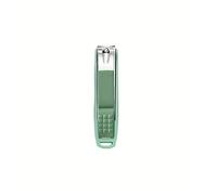 Tagliaunghie antispruzzo con lama dura e scatola portaoggetti, caratterizzato da un design accattivante(Green)