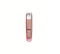 Tagliaunghie antispruzzo con lama dura e scatola portaoggetti, caratterizzato da un design accattivante(Rose Golden)