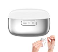 Tagliaunghie automatico, tagliaunghie intelligente con luce LED, funzione di conservazione e lucidatura delle briciole, sicuro per tutte le età, per la cura delle unghie in famiglia, manicure