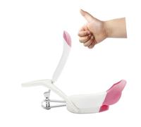 Tagliaunghie con Lente D’ingrandimento Rosa in Plastico e Metallo Presa