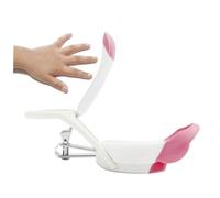 Tagliaunghie con Lente D'ingrandimento Pieghevole per Ragazzo Ragazza | Impugnatura Ergonomica, Taglio Preciso per Unghie di Mani e Piedi, Plastico Acciaio Inossidabile Metallico Colore Casuale