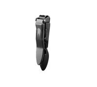 Tagliaunghie da uomo in 1 pezzo con raccoglitore: taglierine affilate e auto-raccolte for carichi pesanti leva ergonomica for mantenere le unghie(Brown)