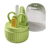 Tagliaunghie di sicurezza per bambini, Tagliaunghie per bambini | Strumenti per la cura della pedicure 4 in 1 | Kit portatile per unghie per bambini, kit manicure per bambini, strumenti sicuri per la