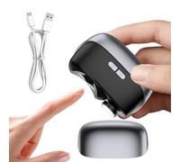 Tagliaunghie elettrico - 2 velocità con scomparto per scarti - Tagliaunghie automatico per persone - per la pulizia delle unghie di bambini, adulti, uomini, donne, famiglia, casa, viaggi, ufficio