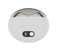 Tagliaunghie elettrico, anti-pizzicamento, silenzioso, con display digitale, ricaricabile, con 3 velocità, per modellare i bordi, cura delle dita, lucidatura