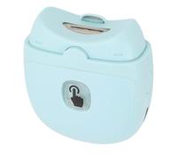 Tagliaunghie Elettrico, Apertura Curva, Luce con Contenitore per Briciole di Unghie Batteria Al Litio da 600 MAh per Bambini Piccoli Anziani (GREEN)