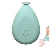 Tagliaunghie elettrico Baby - Tagliaunghie per bambini con 4 teste di macinazione, tagliaunghie per bambini, forma di goccia, forbici per unghie per bambini, funzionamento batteria