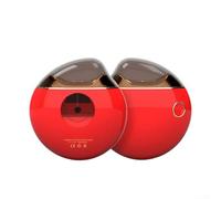 Tagliaunghie elettrico intelligente per neonati e bambini, ricaricabile tramite USB, con raccolta di detriti per unghie, rotazione continua a 45° per una facile manutenzione sicura (rosso)