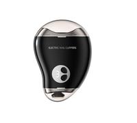 Tagliaunghie Elettrico, macchinetta elettrica 2-in-1 per taglio e lucidatura delle unghie, Tagliaunghie Ricaricabile Anti-Pizzicamento, Strumento per la Cura delle Unghie di Mani e Piedi,Nero