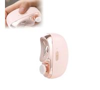 Tagliaunghie elettrico per anziani 2025, set di tagliaunghie automatico 3 in 1, specificamente progettato per una cura delle unghie facile e sicura per adulti anziani (rosa)